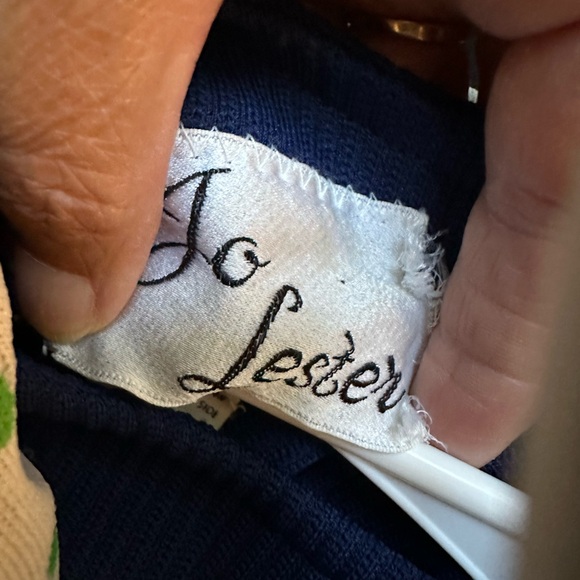 Vintage 60s Jo Lester 2 piece Dress with Jacket - Picture 5 of 16